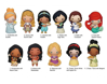 Picture of Disney Princess With Food Series 44 Blind Bag Figural Bag Clips