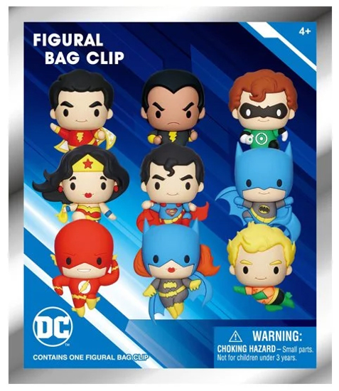 Picture of Dc Comics Classic Series 1 Figural Bag Clip Blind Pack