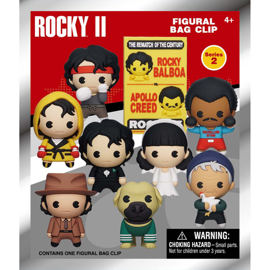 Picture of Rocky Series 1 Figural Bag Clip Blind Pack
