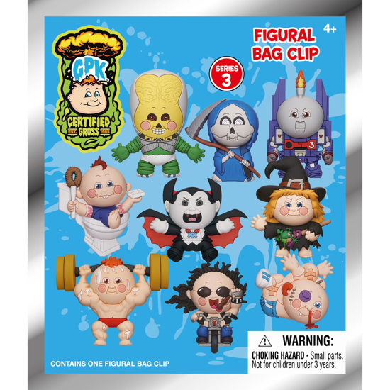 Picture of Garbage Pail Kids Series 3 Figural Bag Clip Blind Pack