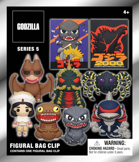 Picture of Godzilla Series 5 Mystery Pack Figural Bag Clip