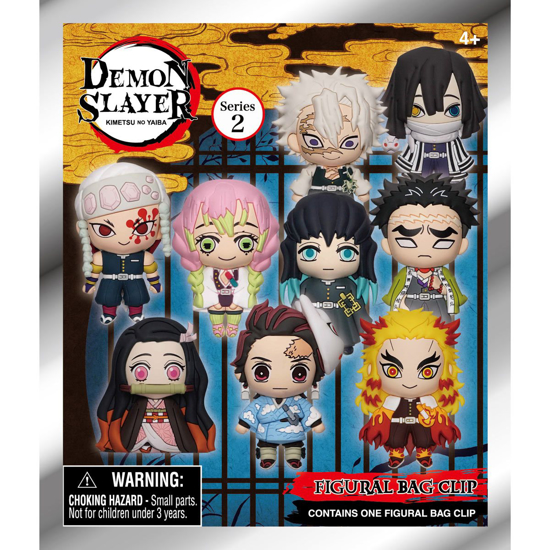 Picture of Demon Slayer Series 2 Figural Bag Clip In Mystery Pack