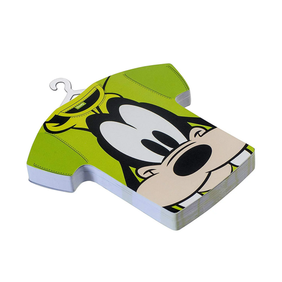 Picture of Disney Goofy Face Sticky Notes T-Shirt Shaped Novelty Office and Desk Supplies 2024