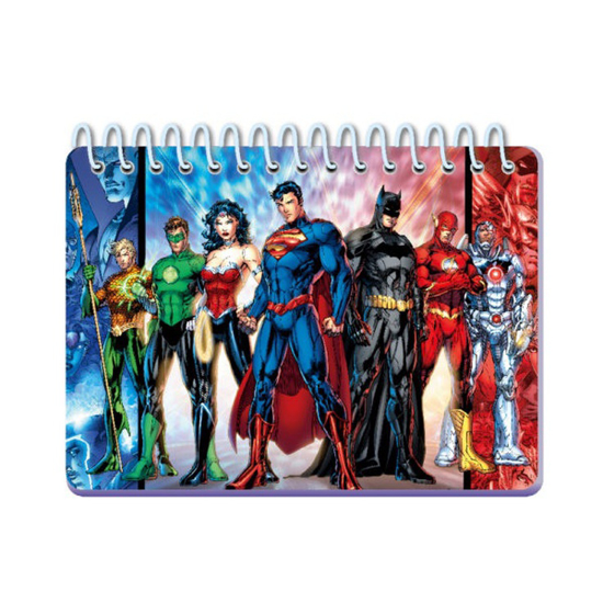 Picture of DC Comics Super Heroes Spiral Notebook Model A
