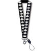 Picture of Nightmare Before Christmas Jack's Angry Face Lanyard With Card Holder Black