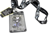 Picture of Nightmare Before Christmas Jack Skellington Lanyard With Card Holder Gray