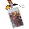 Picture of Marvel Avengers Iron Man Lanyard With ID Holder And Charm