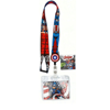 Picture of Marvel Captain America Lanyard With Zip Lock Card Holder