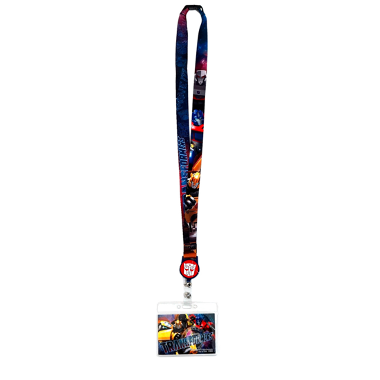 Picture of Transformers Lanyard with Retractable ID Badge Card Holder