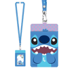 Picture of Disney Stitch Smiling Deluxe Lanyard With PU Card Holder