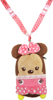 Picture of Disney Minnie Mouse Deluxe Lanyard With Plush Pouch Pink