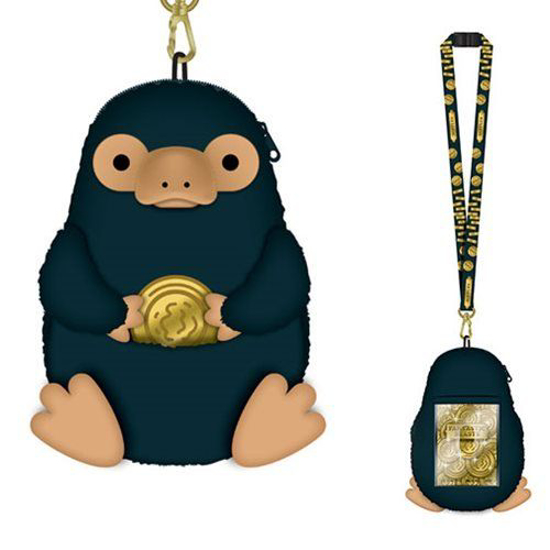 Picture of Harry Potter Fantastic Beasts The Niffler Deluxe Lanyard With Pouch Card Holder