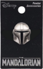 Picture of Star Wars Mandalorian Helmet Silver Pewter Lapel Pin