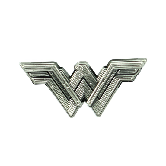Picture of DC Comics Wonder Woman Logo Pewter Lapel Pin Silver Color