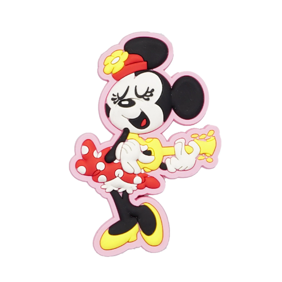 Picture of Disney Minnie Mouse Playing Ukulele Guitar Soft Touch Magnet