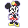 Picture of Disney Minnie Mouse Purple Outline Soft Touch PVC Magnet