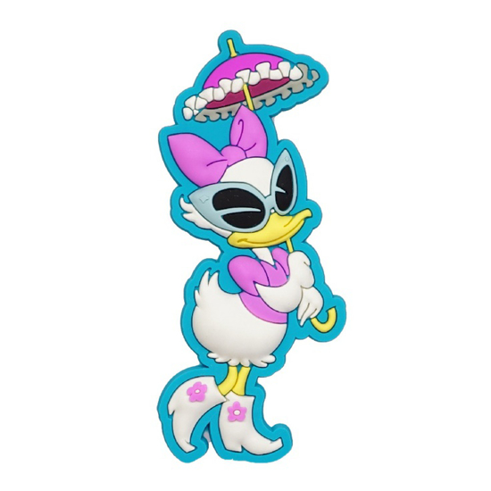 Picture of Disney Daisy With Pink Umbrella Soft Touch PVC Magnet