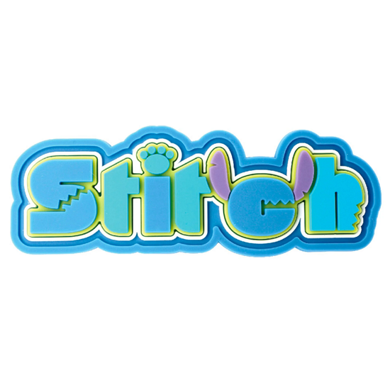 Picture of Disney Lilo & Stitch Stitch Logo Soft Touch PVC Magnet