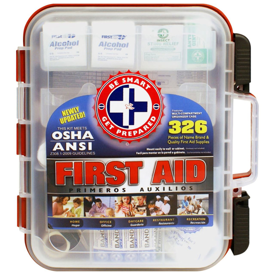 Picture of Be Smart Get Prepared First Aid Kit (326 Pcs)