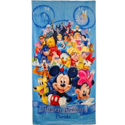 Picture of Disney Mickey Minnie Group Beach Towel