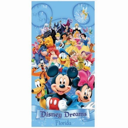 Picture of Disney Mickey Minnie Group Beach Towel
