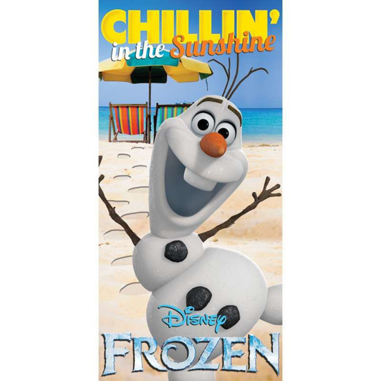 Picture of Disney Frozen Chillin in the Sunshine Olaf Bath Beach Towel