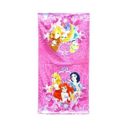 Picture of Disney Princess Bath Towel Set Featuring Cinderella, Belle, and Ariel