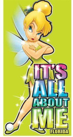 Picture of Disney Tinkerbell Towel