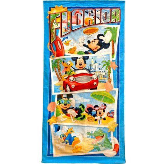 Picture of Disney Mickey Mouse and Friend Florida Beach Towel