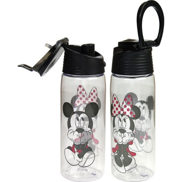 Picture of Disney Gazing Mickey Minnie Flip Top Water Bottle