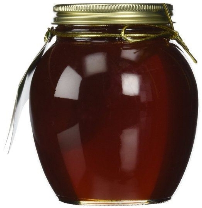 Picture of Don Victor Orange Blossom Comb Honey Globe Jar, 16 Ounce