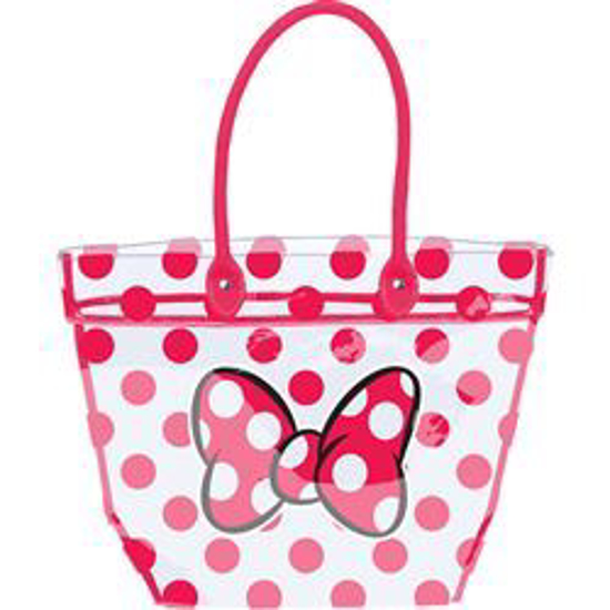 Picture of Minnie Bows & Dots Large Clear Tote