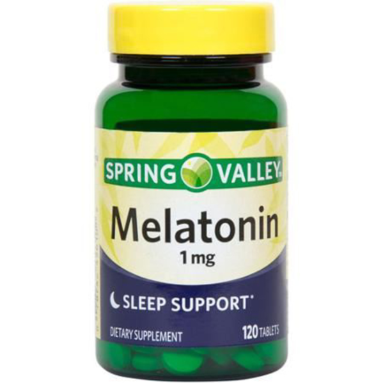 Picture of Spring Valley Melatonin 1 mg 120 Tablets