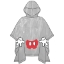 Picture of Disney Mickey Parts Rain Poncho Youth