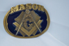 Picture of Masonic Freemason Blue Color Metal Belt Buckle
