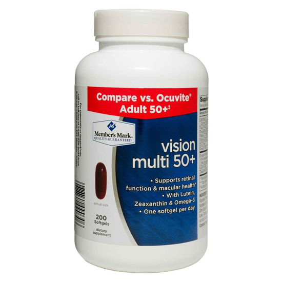 Picture of Member's Mark Vision Multi 50+ Dietary Supplement