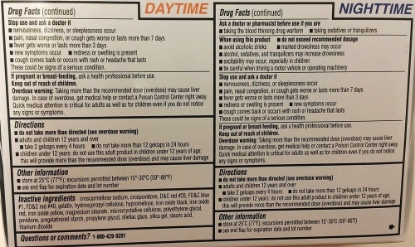 Picture of Kirkland Signature Day (2x60ct)/Night Time (48ct) Cold Multi-symptom