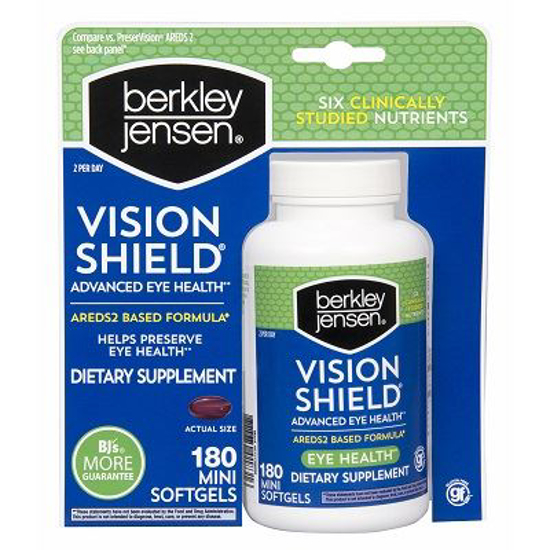 Picture of Berkley Jensen Vision Shield, 180 Softgels Minis