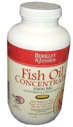 Picture of Berkley Jensen Fish Oil 1000 Mg 300 ct soft gels