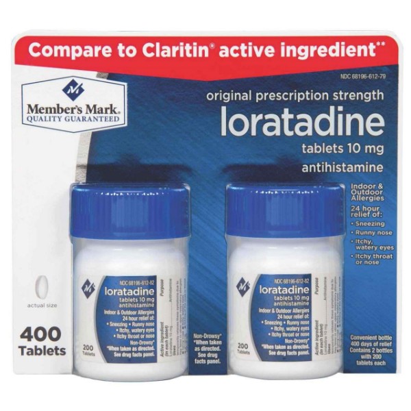 Picture of Member's Mark Loratadine 10mg 200 ct 2 pk