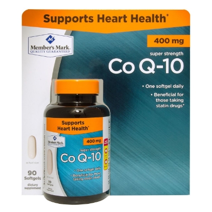 Picture of Member's Mark - Co Q-10 400 mg, Super Strength, 90 Softgels