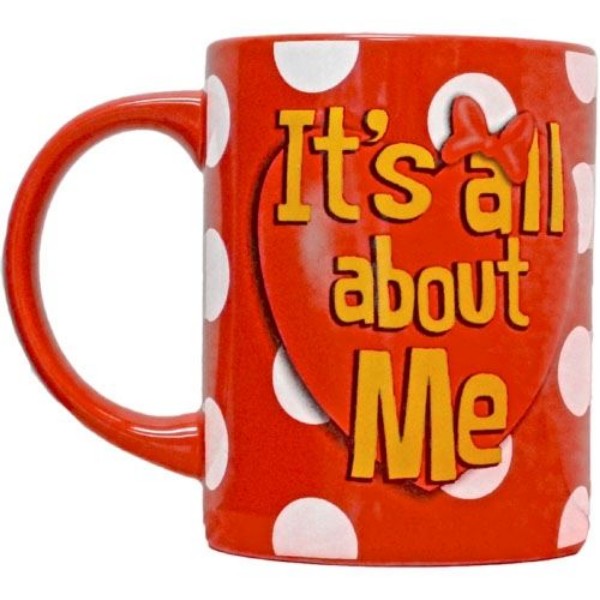 Picture of Disney Minnie Mouse It's All About Me 14oz Relief Mug