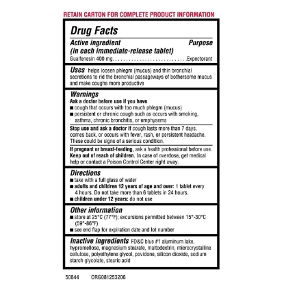 Picture of Member's Mark Mucus Relief 400 Count Formerly Known as Simply Right