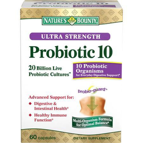 Picture of Nature's Bounty Advanced Probiotic 10, 120 Capsules