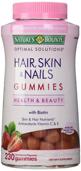 Picture of Nature's Bounty Hair Skin and Nails 230 Gummies