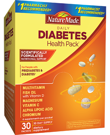 usa-angel. Nature Made Diabetes Health Pack 60 Packets