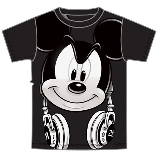 Picture of Mickey Mouse Headphones Men's Graphic T Shirt
