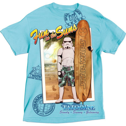 Picture of Disney Adult Star Wars Storm Troop Fun in the Sun, Blue