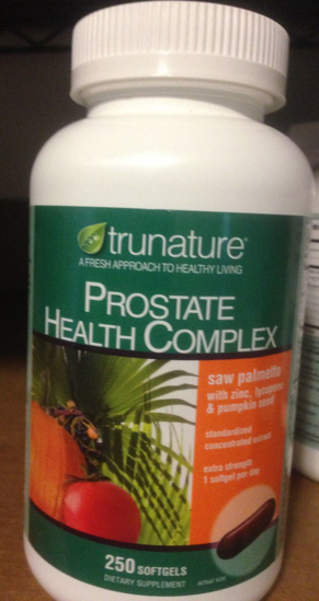 Picture of Trunature Prostate Health Complex Saw Palmetto with Zinc, Lycopene & Pumpkin Seed Extra Strength - 250 Softgels
