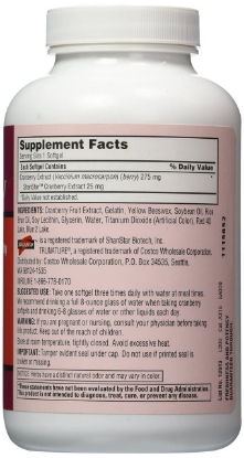 Picture of TruNature Cranberry 300 mg with Shanstar Concentrated Extract  220 count